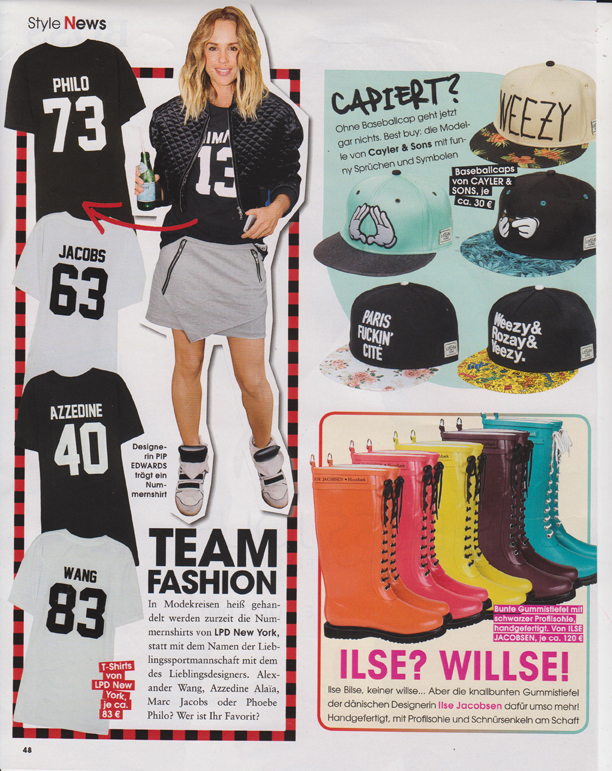 ILSE JACOBSEN HORNBAEK in der InStyle