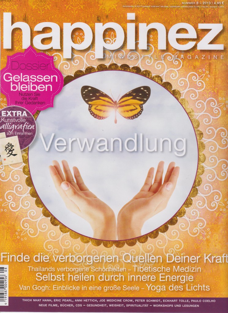 Cover der happinez