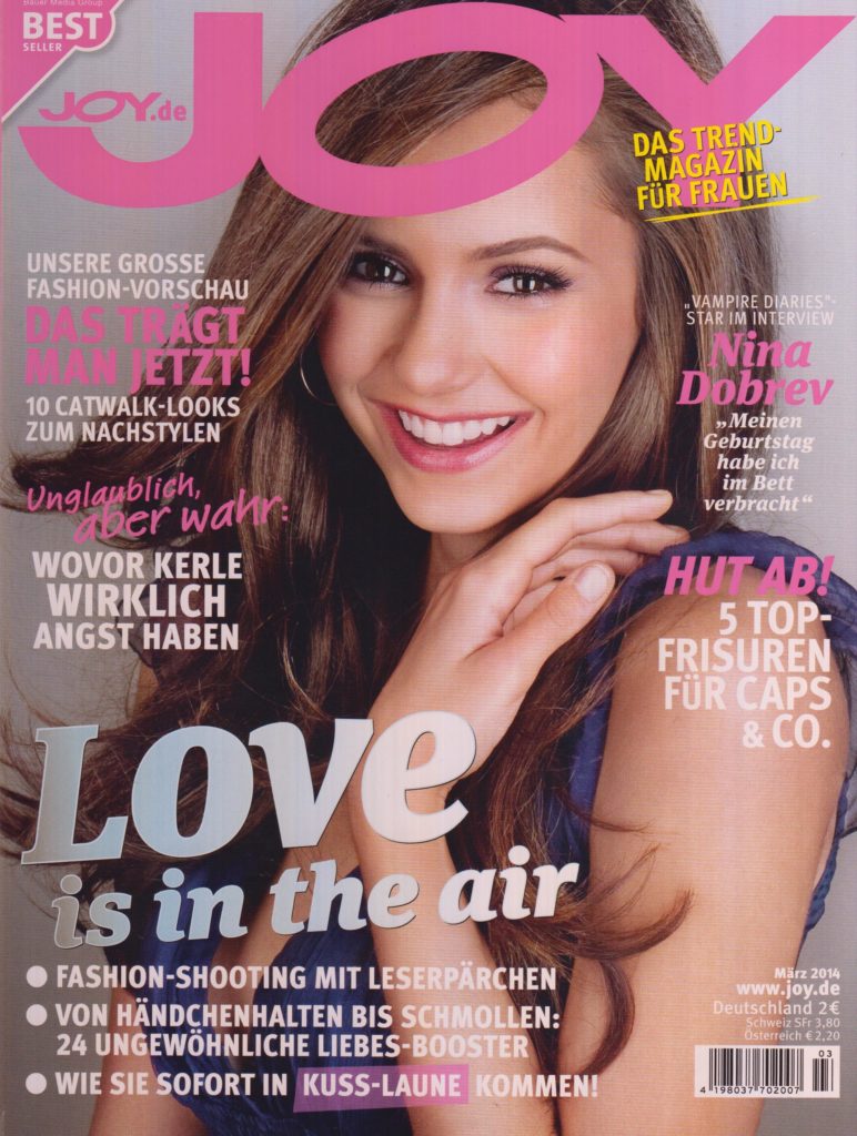 Das Cover der JOY