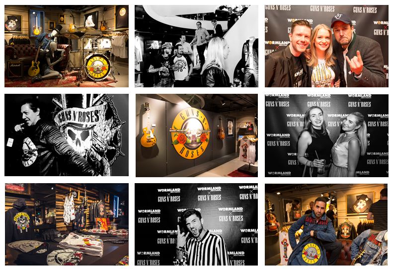 Wormland X Guns N Roses Pop Up Store Munchen Hannover We Love Pr We Love Pr